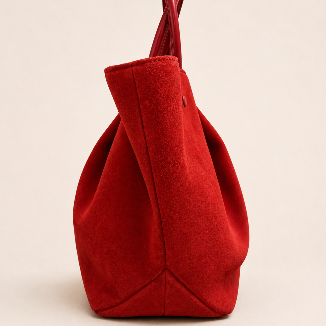 Demellier New York Large Bag - Berry Red